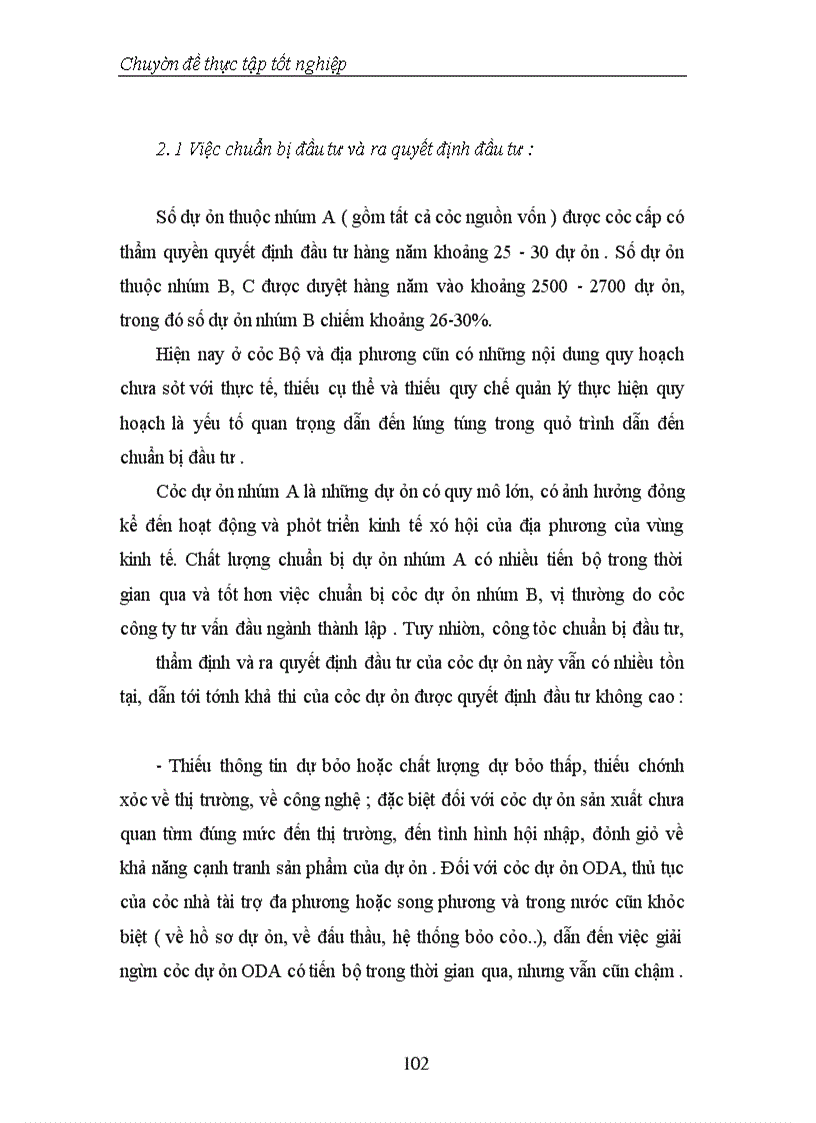 image for page Thực trạng và phương hướng tăng cường công tác Giám sát, đánh giá đầu tư tại Vụ Thẩm định và Giám sát đầu tư