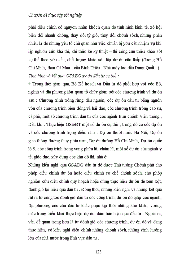 image for page Thực trạng và phương hướng tăng cường công tác Giám sát, đánh giá đầu tư tại Vụ Thẩm định và Giám sát đầu tư