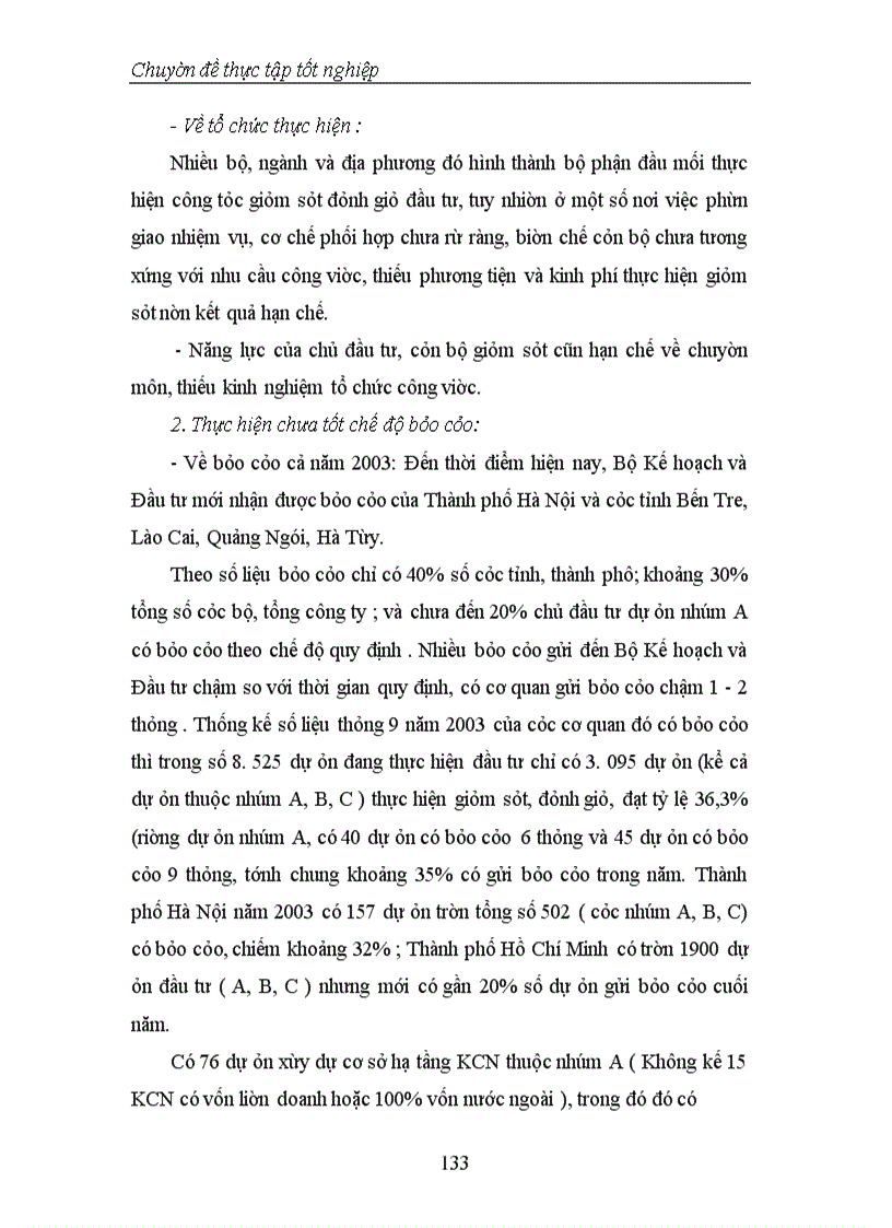 image for page Thực trạng và phương hướng tăng cường công tác Giám sát, đánh giá đầu tư tại Vụ Thẩm định và Giám sát đầu tư