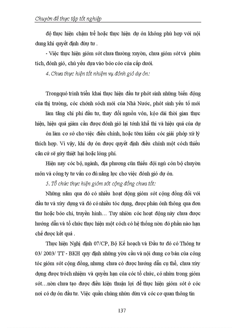 image for page Thực trạng và phương hướng tăng cường công tác Giám sát, đánh giá đầu tư tại Vụ Thẩm định và Giám sát đầu tư