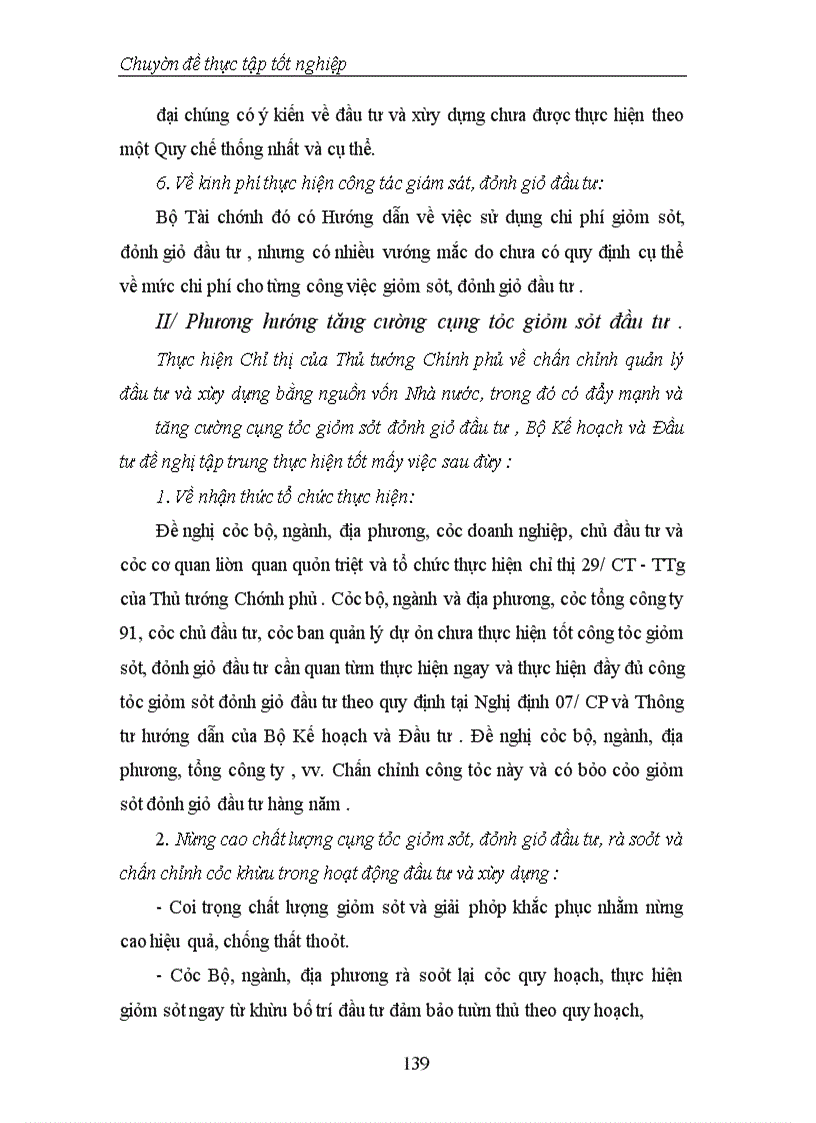 image for page Thực trạng và phương hướng tăng cường công tác Giám sát, đánh giá đầu tư tại Vụ Thẩm định và Giám sát đầu tư