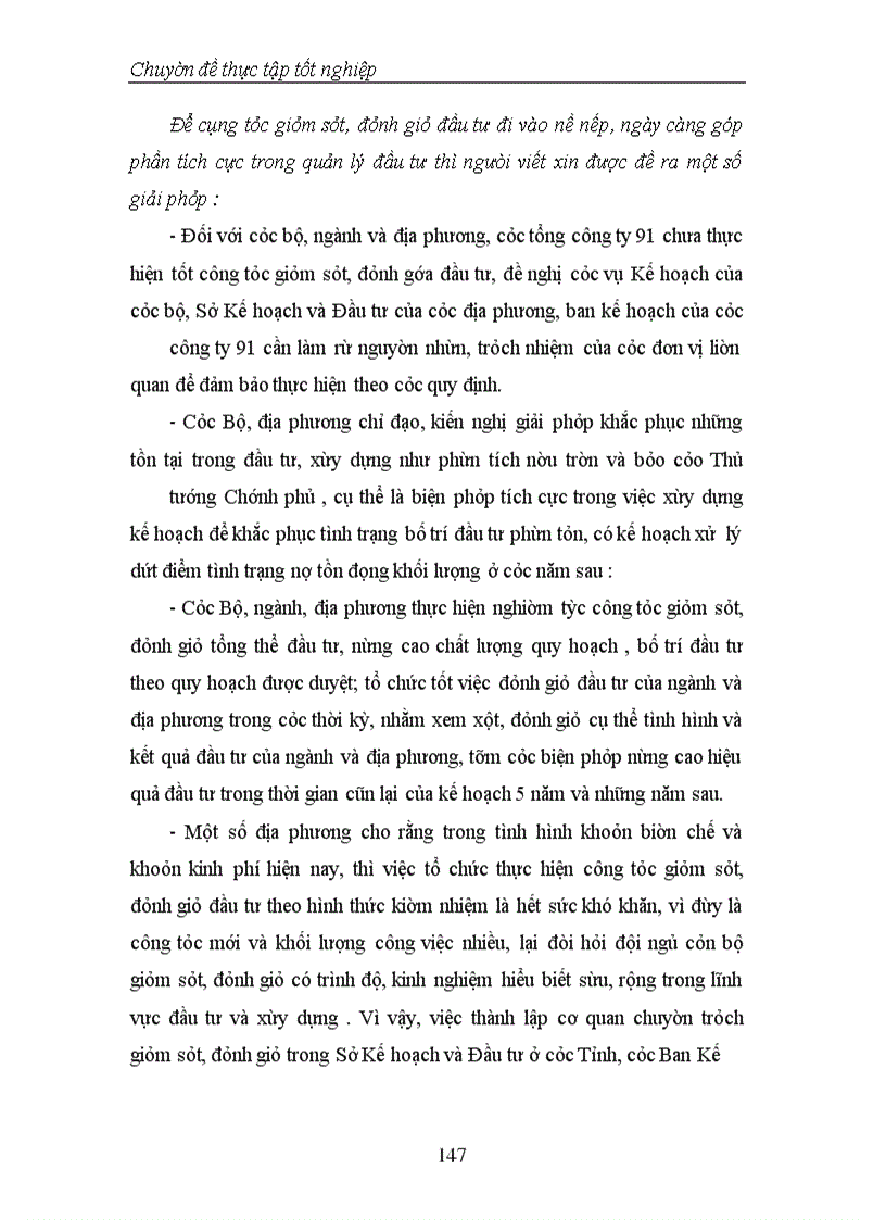 image for page Thực trạng và phương hướng tăng cường công tác Giám sát, đánh giá đầu tư tại Vụ Thẩm định và Giám sát đầu tư