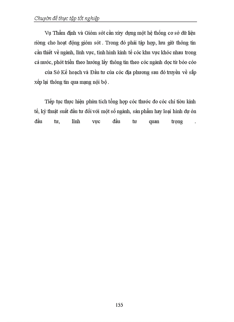image for page Thực trạng và phương hướng tăng cường công tác Giám sát, đánh giá đầu tư tại Vụ Thẩm định và Giám sát đầu tư