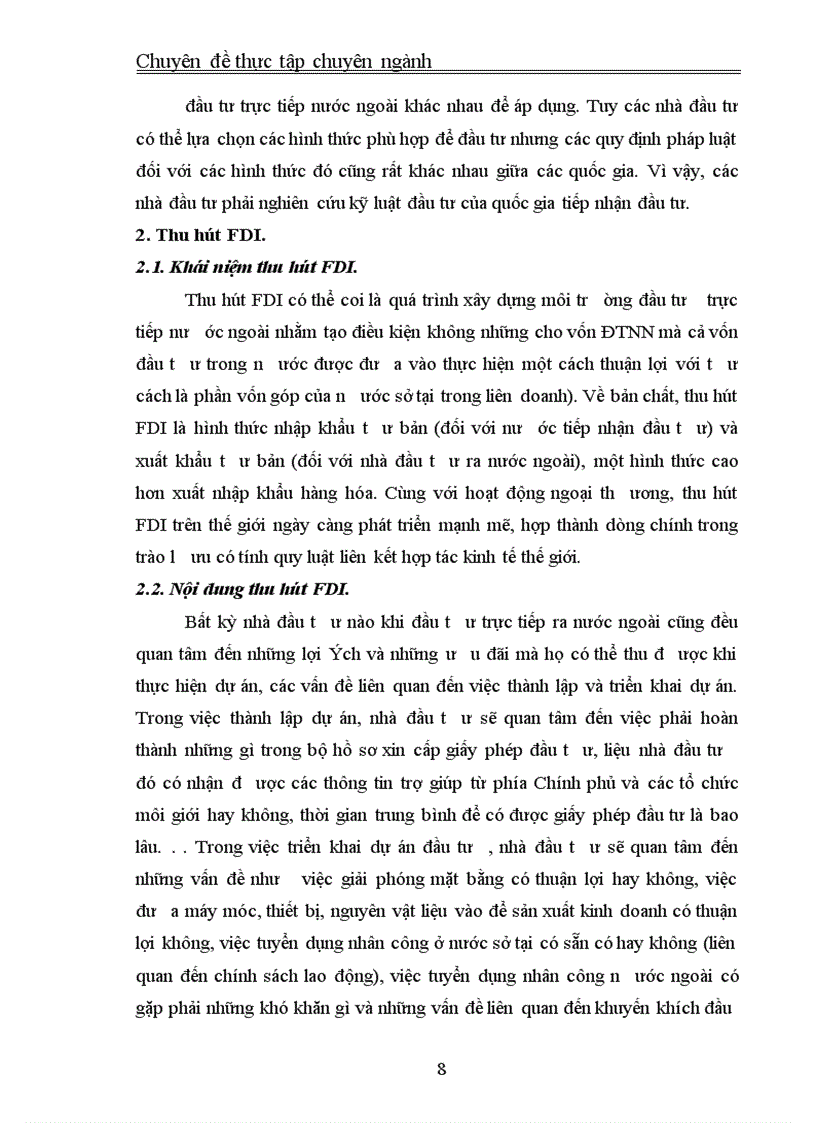 image for page Thu hút FDI vào khu công nghiệp, khu chế xuất ở Việt Nam