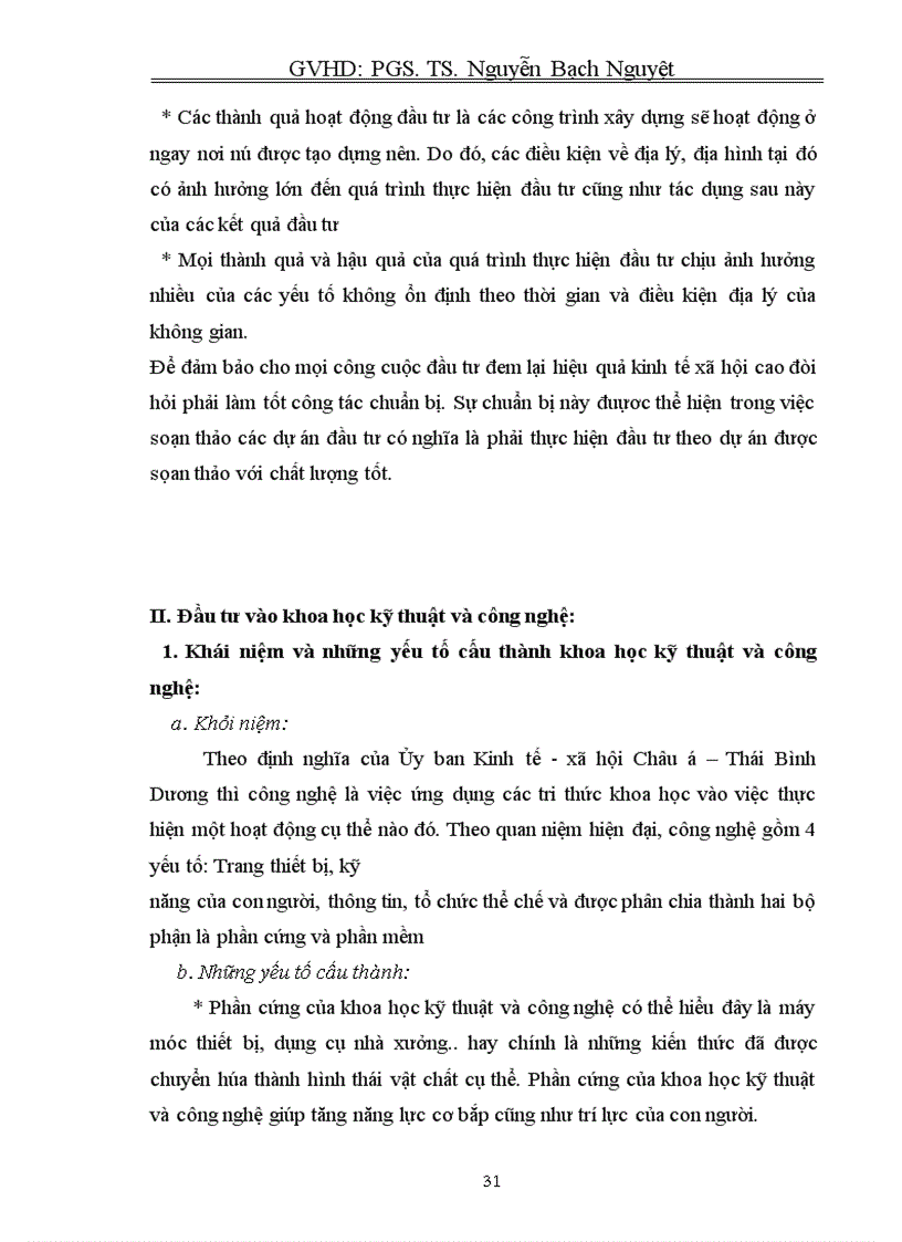 image for page ĐẦU TƯ KHOA HỌC KỸ THUẬT VÀ CễNG NGHỆ VỚI SỰ TĂNG TRƯỞNG KINH TẾ Ở VIỆT NAM A