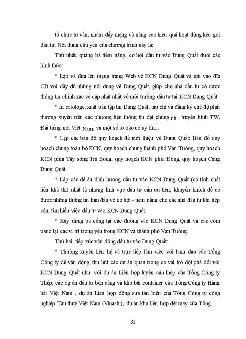 image for page Thực trạng và triển vọng thu hút đầu tư vào KCN Dung Quất