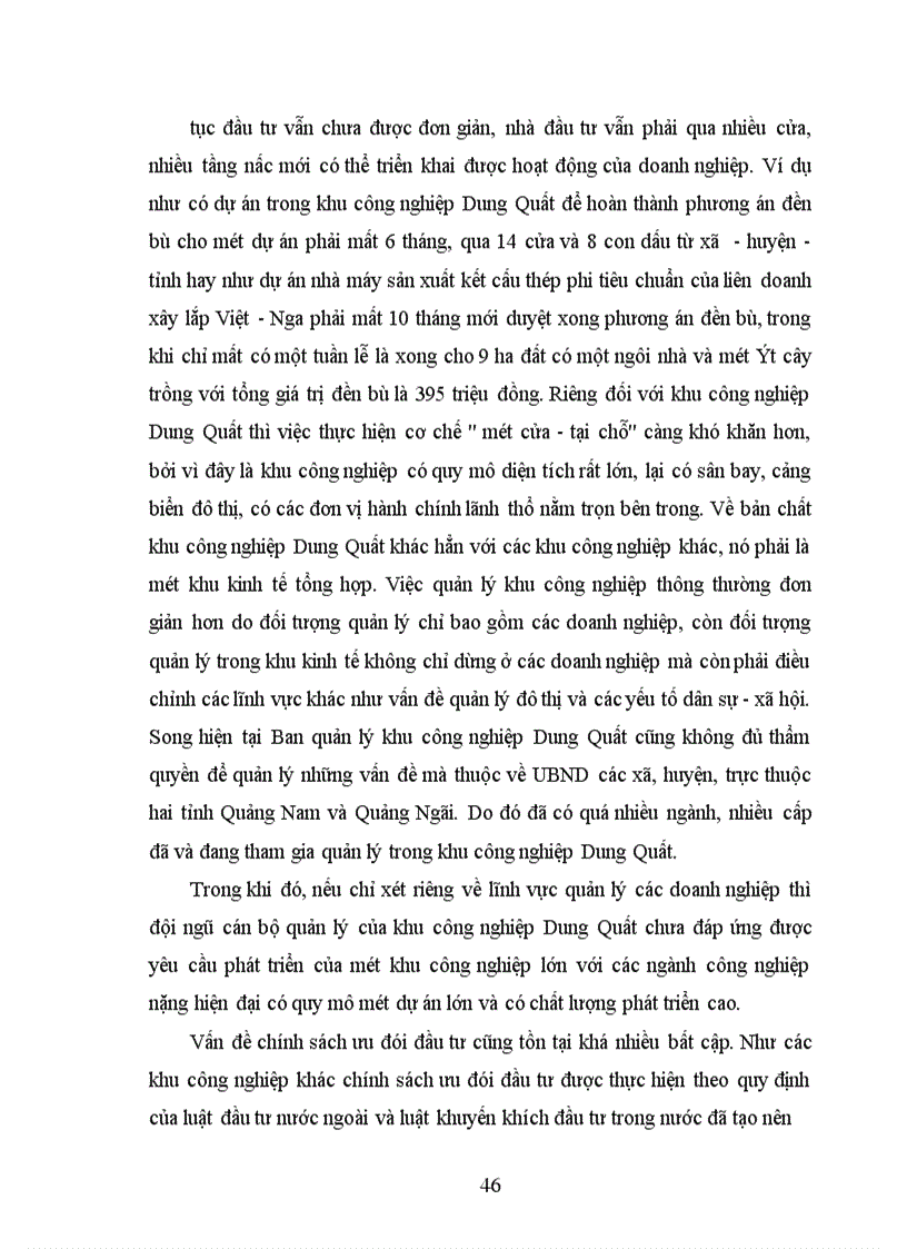 image for page Thực trạng và triển vọng thu hút đầu tư vào KCN Dung Quất