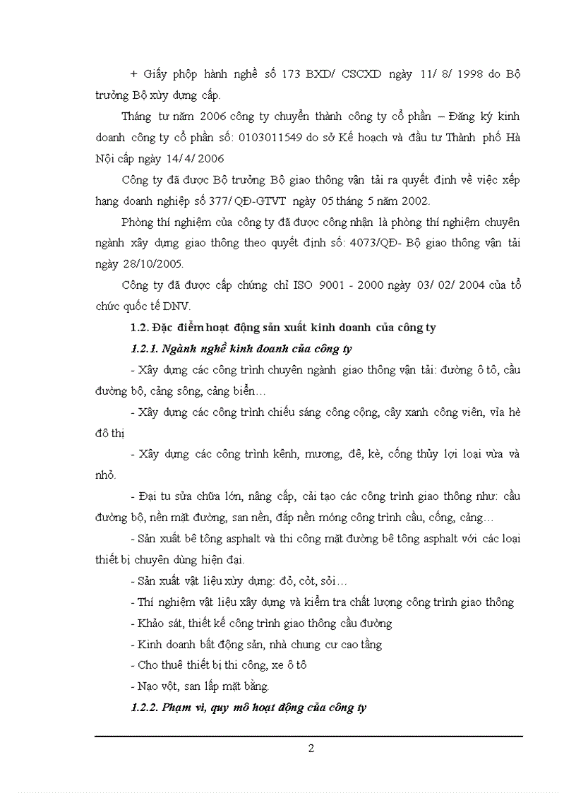 image for page Công ty cổ phần xây dựng công trình giao thông 208