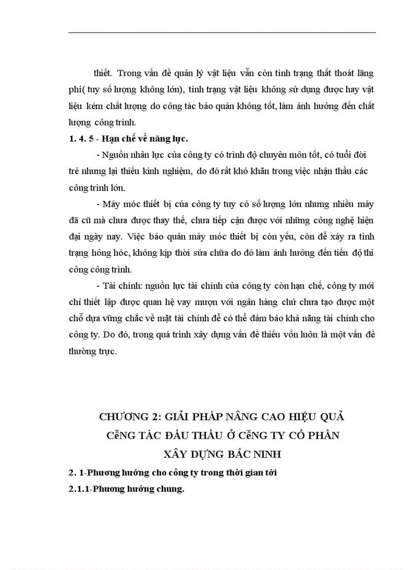image for page Giải pháp nâng cao hiệu quả công tác đấu thầu ở công ty cổ phần xây dựng Bắc Ninh làm đề tài cho khoá luận của mình