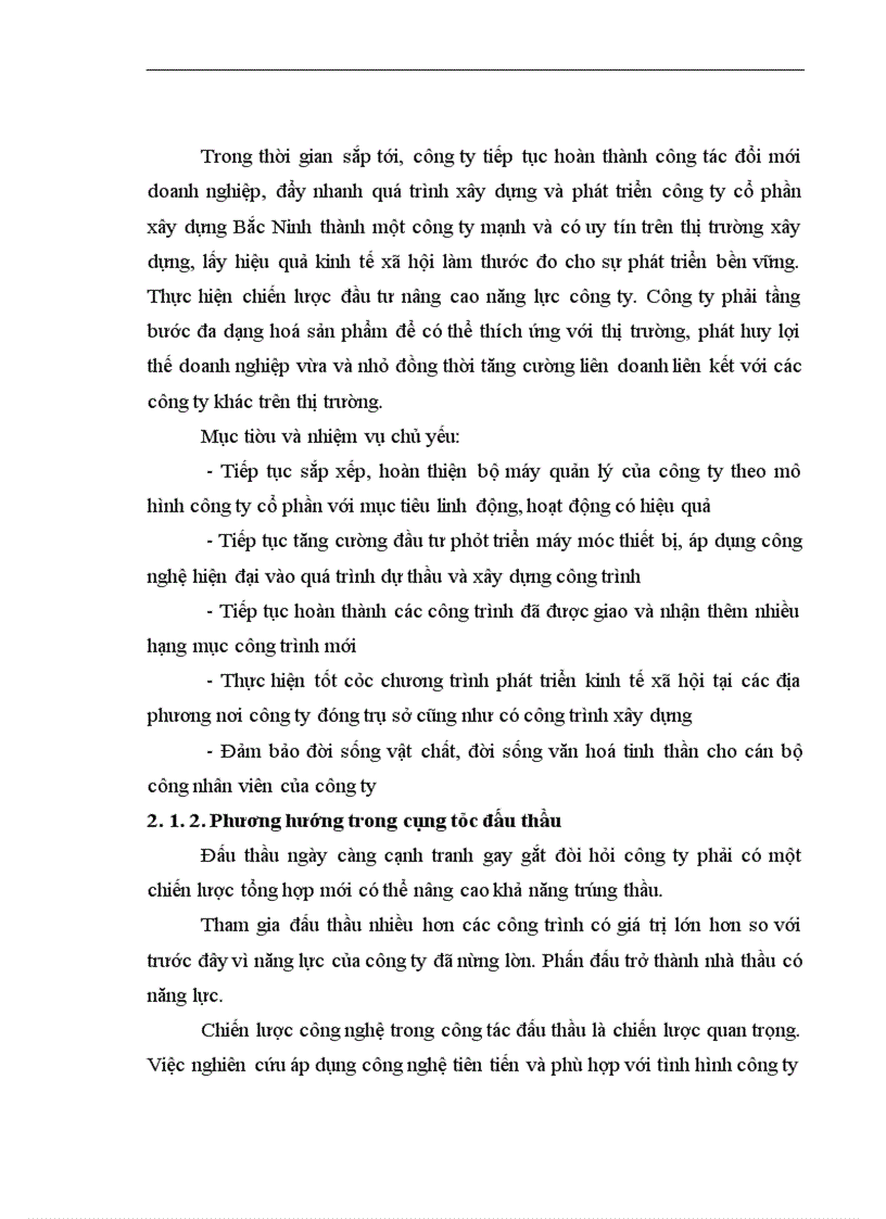 image for page Giải pháp nâng cao hiệu quả công tác đấu thầu ở công ty cổ phần xây dựng Bắc Ninh làm đề tài cho khoá luận của mình