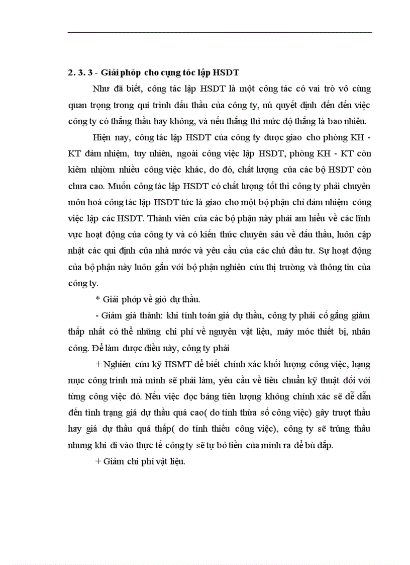image for page Giải pháp nâng cao hiệu quả công tác đấu thầu ở công ty cổ phần xây dựng Bắc Ninh làm đề tài cho khoá luận của mình
