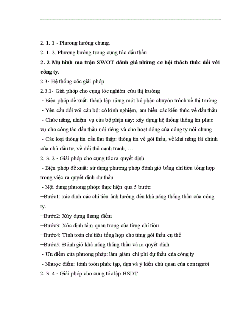 image for page Giải pháp nâng cao hiệu quả công tác đấu thầu ở công ty cổ phần xây dựng Bắc Ninh làm đề tài cho khoá luận của mình