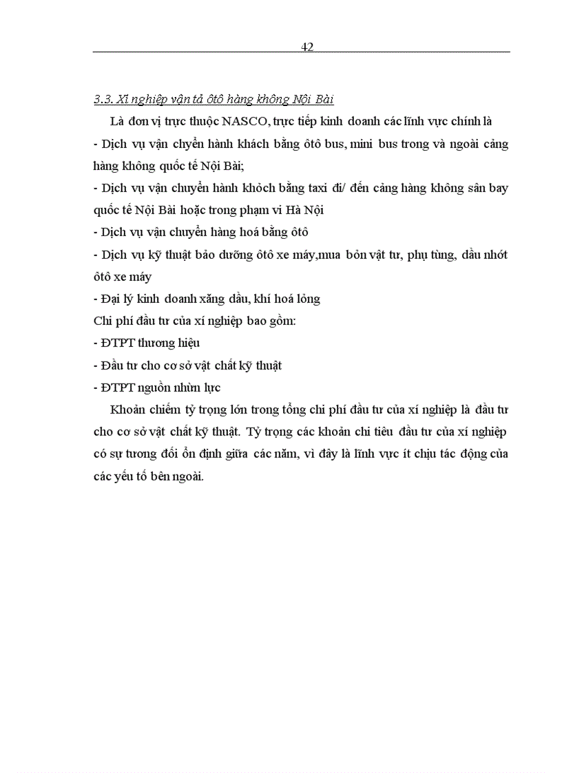 image for page Đầu tư nâng cao chất lượng dịch vụ thương mại của công ty Cổ phần dịch vụ hàng không sân bay Nội Bài