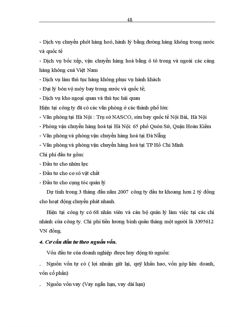 image for page Đầu tư nâng cao chất lượng dịch vụ thương mại của công ty Cổ phần dịch vụ hàng không sân bay Nội Bài