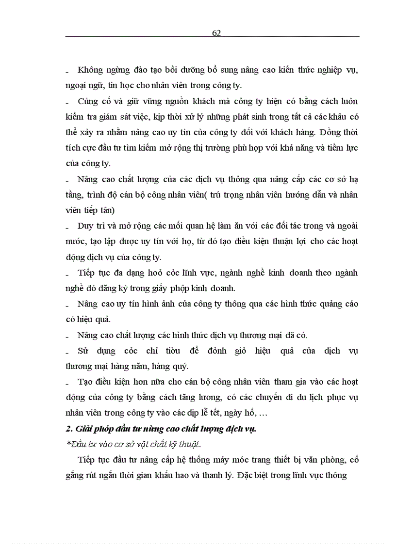 image for page Đầu tư nâng cao chất lượng dịch vụ thương mại của công ty Cổ phần dịch vụ hàng không sân bay Nội Bài