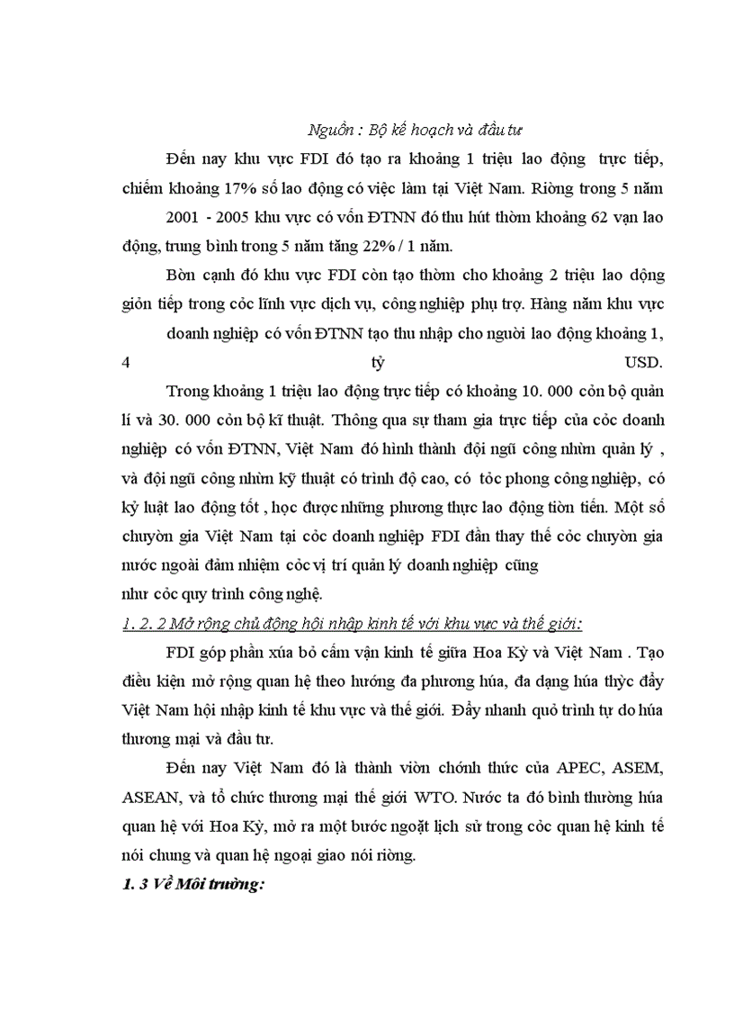 image for page Đầu tư trực tiếp của Hoa Kỳ vào Việt Nam . Thực trạng và giải pháp