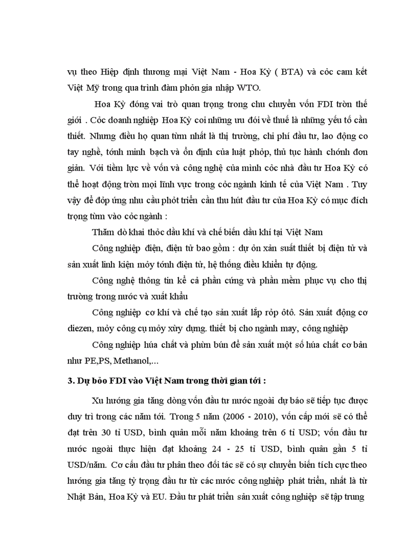 image for page Đầu tư trực tiếp của Hoa Kỳ vào Việt Nam . Thực trạng và giải pháp