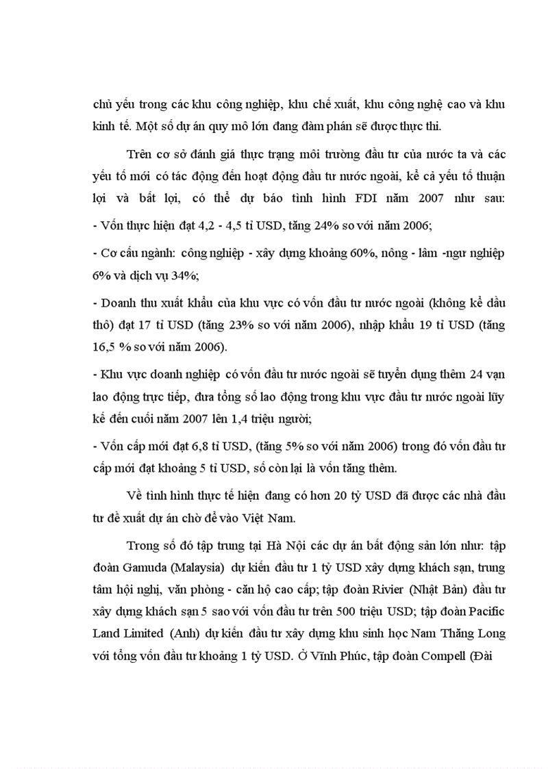image for page Đầu tư trực tiếp của Hoa Kỳ vào Việt Nam . Thực trạng và giải pháp