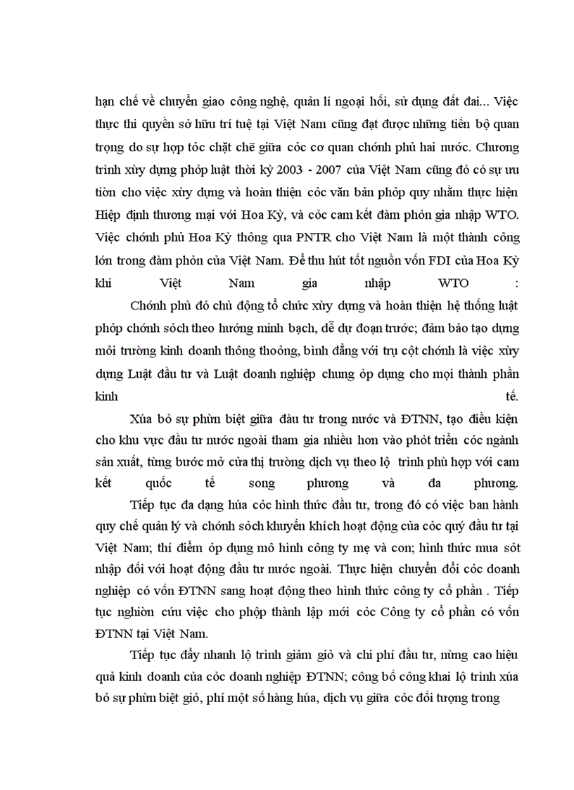 image for page Đầu tư trực tiếp của Hoa Kỳ vào Việt Nam . Thực trạng và giải pháp