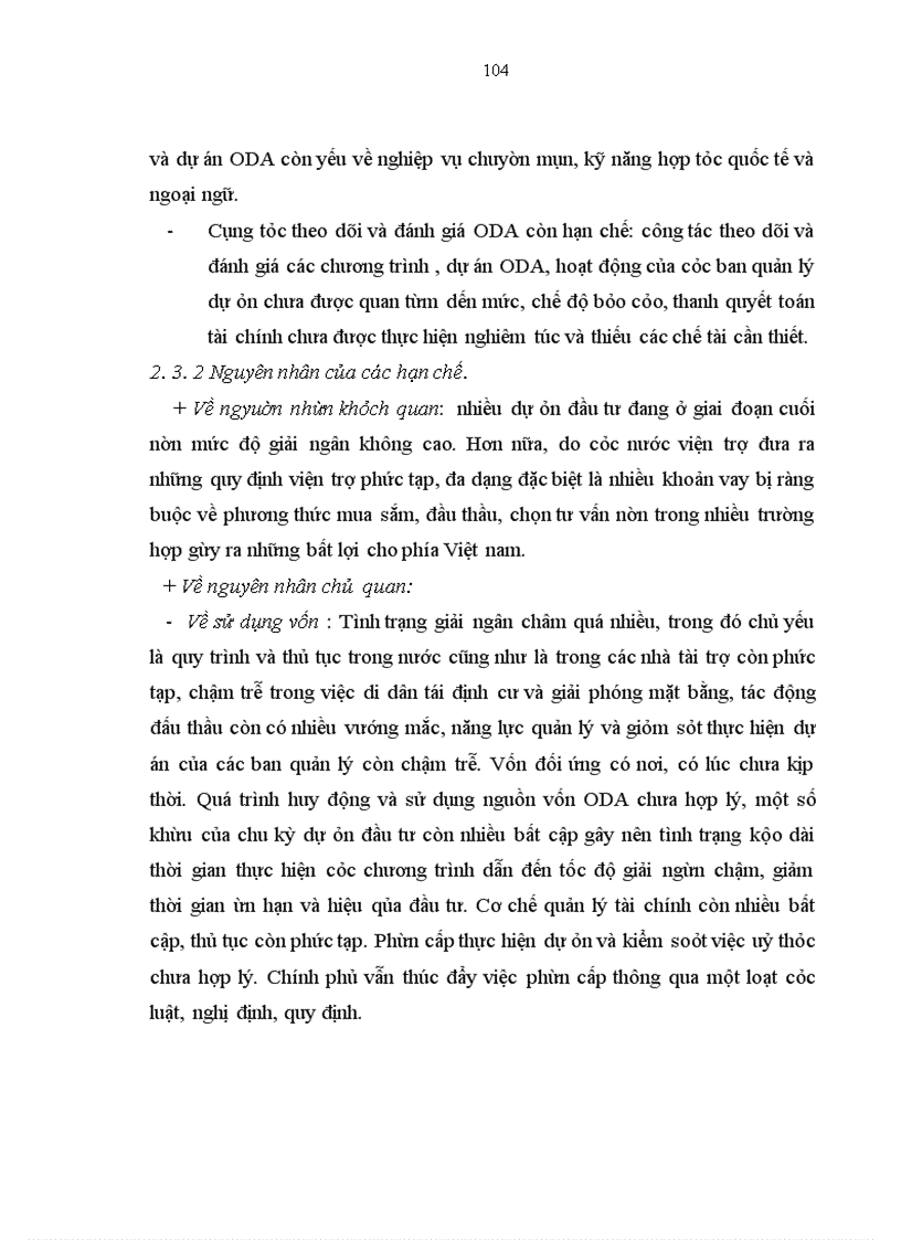 image for page Một số giải pháp nhằm sử dụng có hiệu quả vốn ODA tại Việt Nam