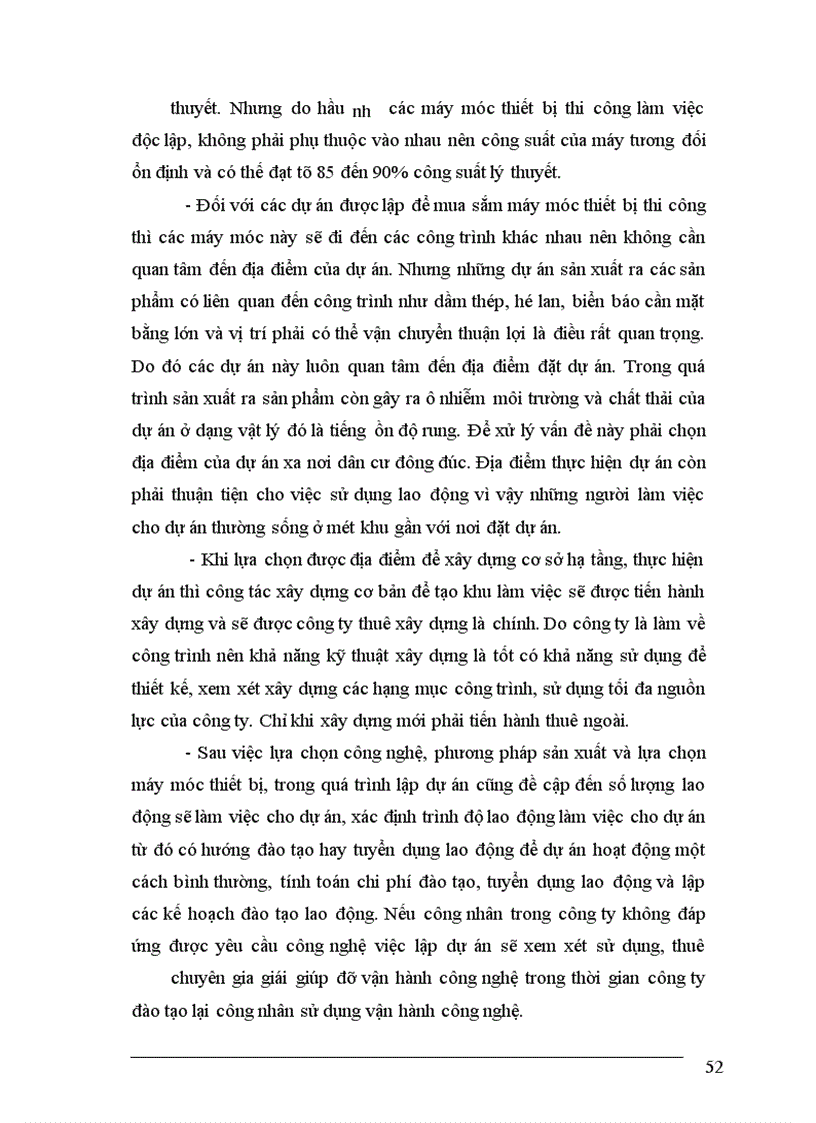 image for page Một số giải pháp nhằm hoàn thiện công tác lập dự án tại công ty cơ khí xây dựng công trình giao thông 121