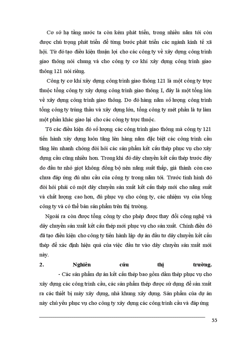 image for page Một số giải pháp nhằm hoàn thiện công tác lập dự án tại công ty cơ khí xây dựng công trình giao thông 121
