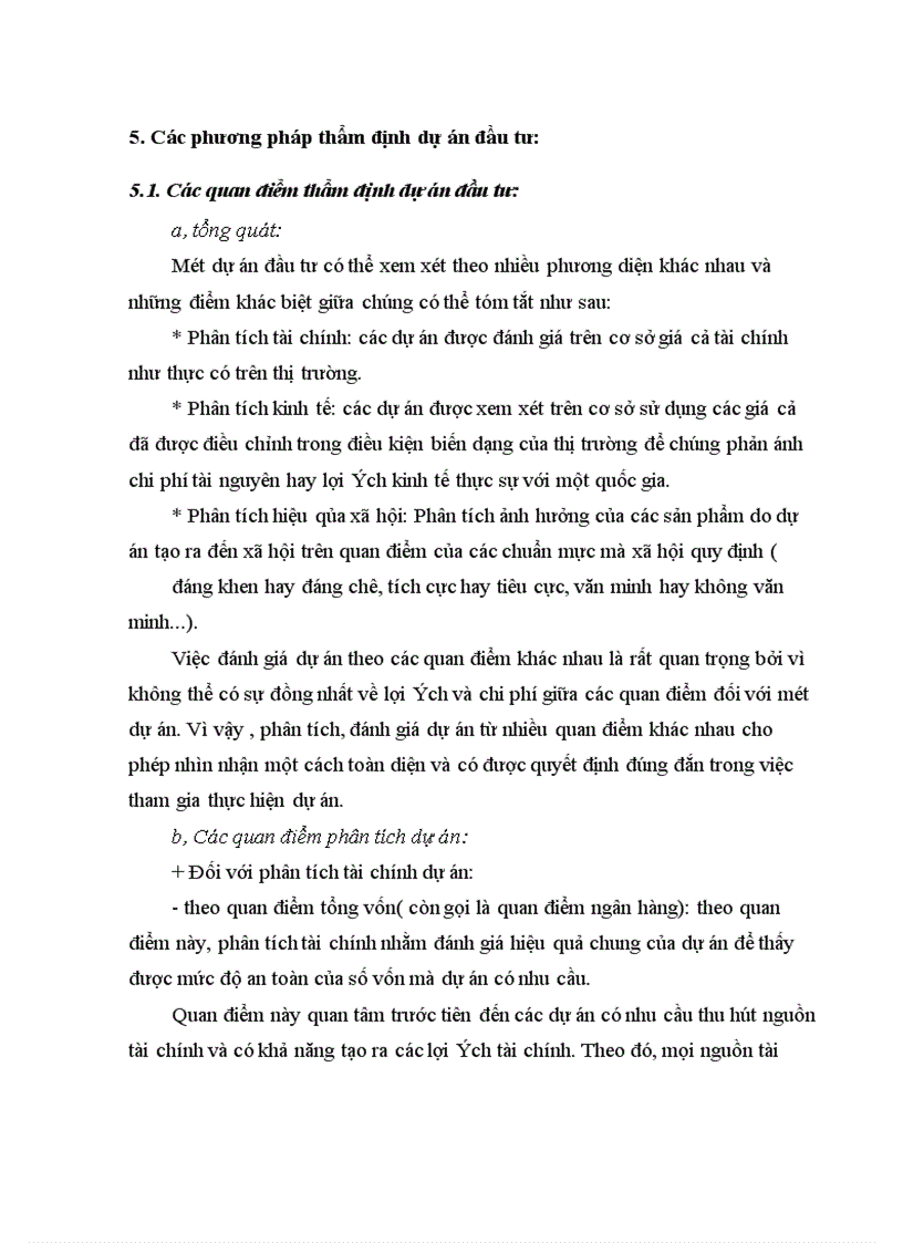 image for page Một số ý kiến về công tác thẩm định dự án đầu tư tại Sở kế hoạch & đầu tư Hà Tây