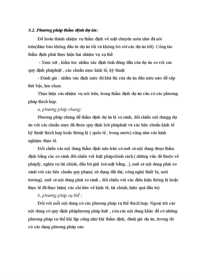 image for page Một số ý kiến về công tác thẩm định dự án đầu tư tại Sở kế hoạch & đầu tư Hà Tây