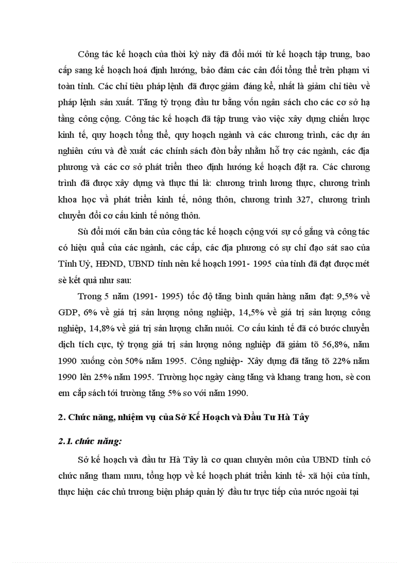 image for page Một số ý kiến về công tác thẩm định dự án đầu tư tại Sở kế hoạch & đầu tư Hà Tây