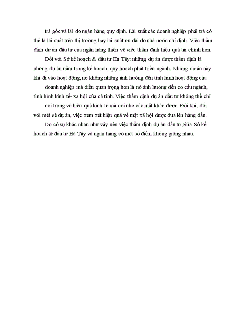 image for page Một số ý kiến về công tác thẩm định dự án đầu tư tại Sở kế hoạch & đầu tư Hà Tây