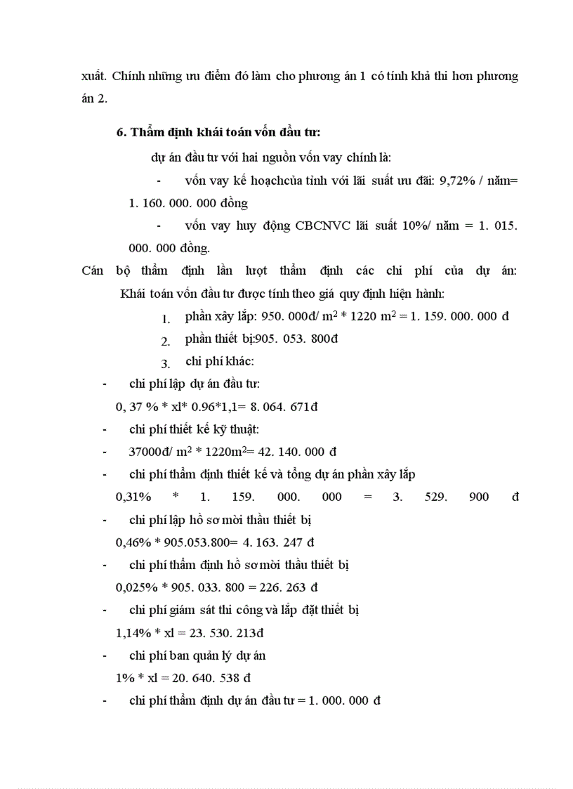 image for page Một số ý kiến về công tác thẩm định dự án đầu tư tại Sở kế hoạch & đầu tư Hà Tây