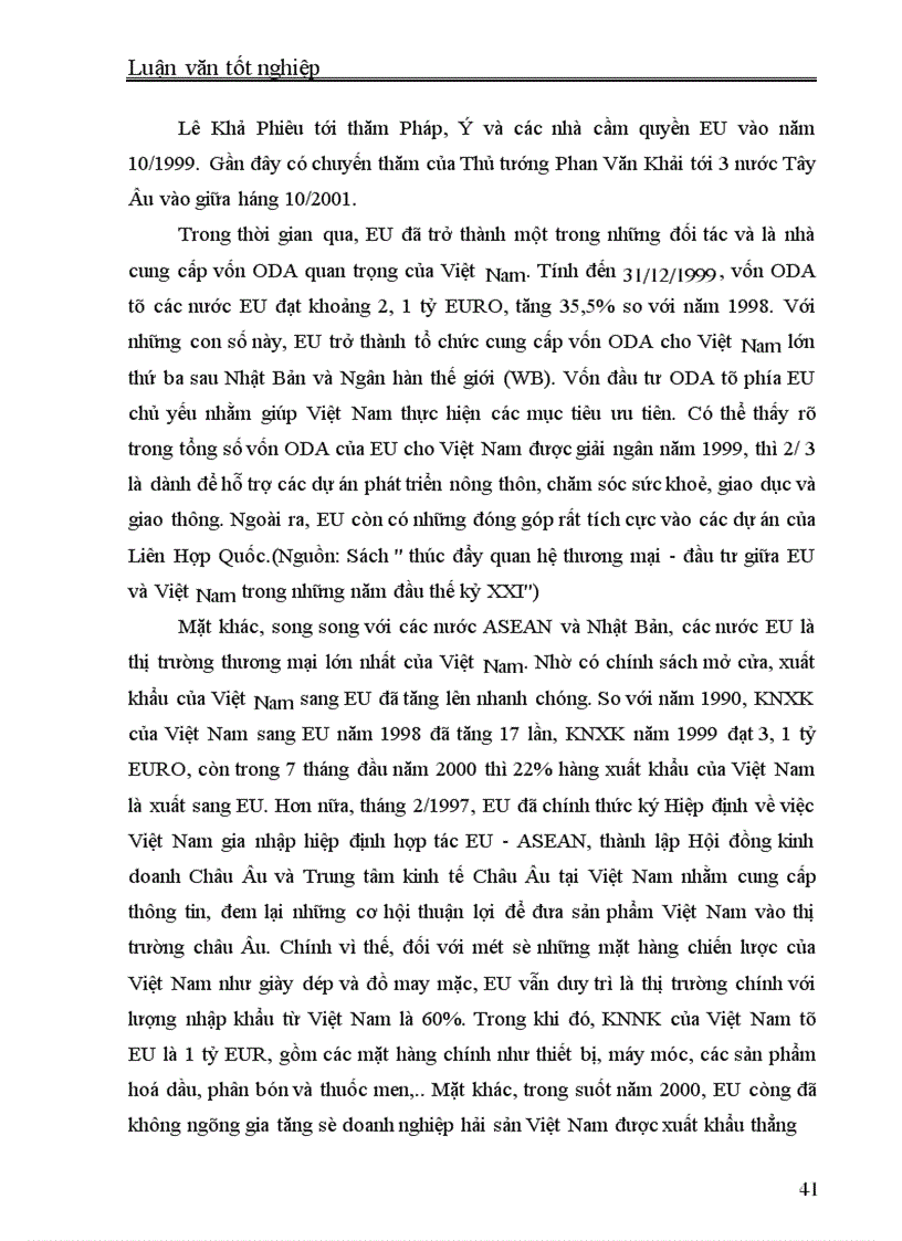 image for page Đầu tư trực tiếp nước ngoài của EU vào Việt Nam - Thực trạng và giải pháp