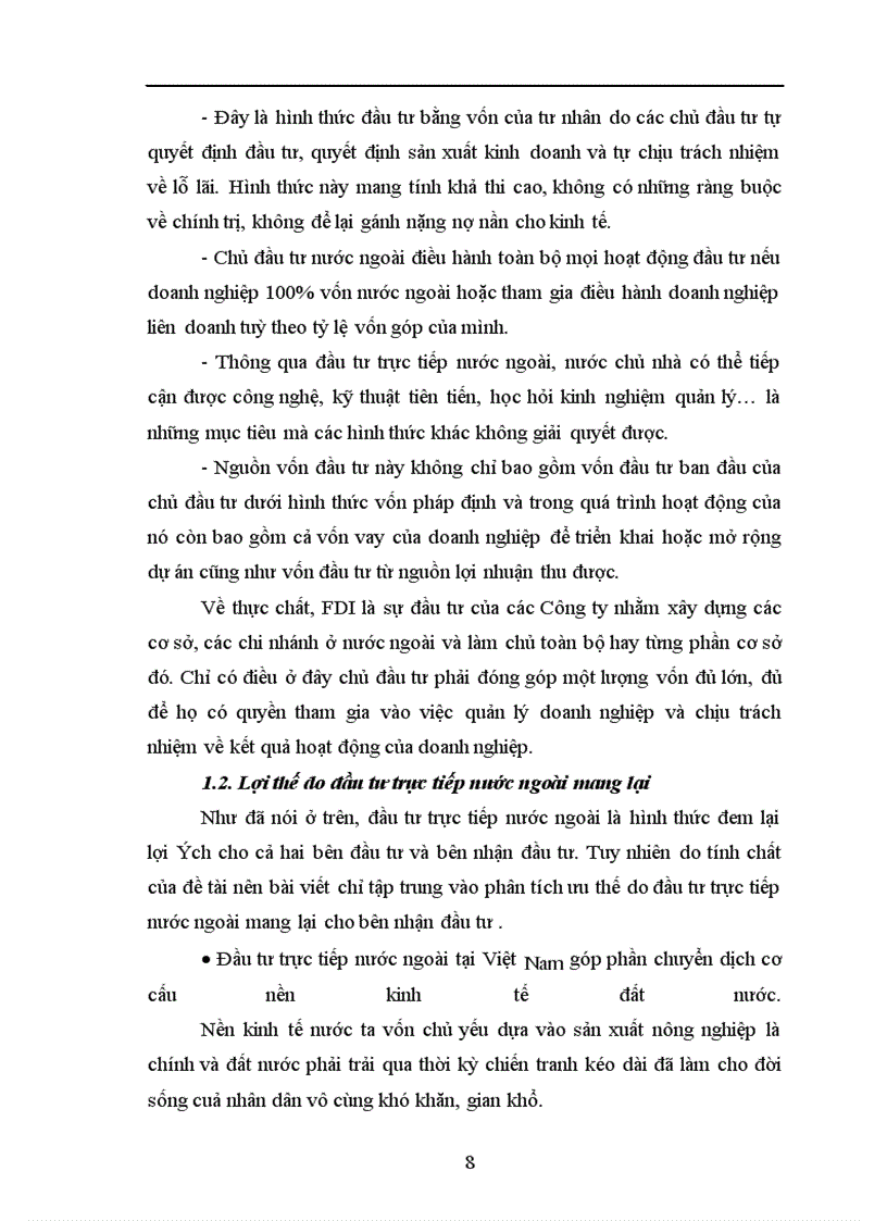 image for page Tác động của đầu tư trực tiếp nước ngoài tới hoạt động xuất nhập khẩu của Công ty kinh doanh và xuất nhập khẩu Viglacera.