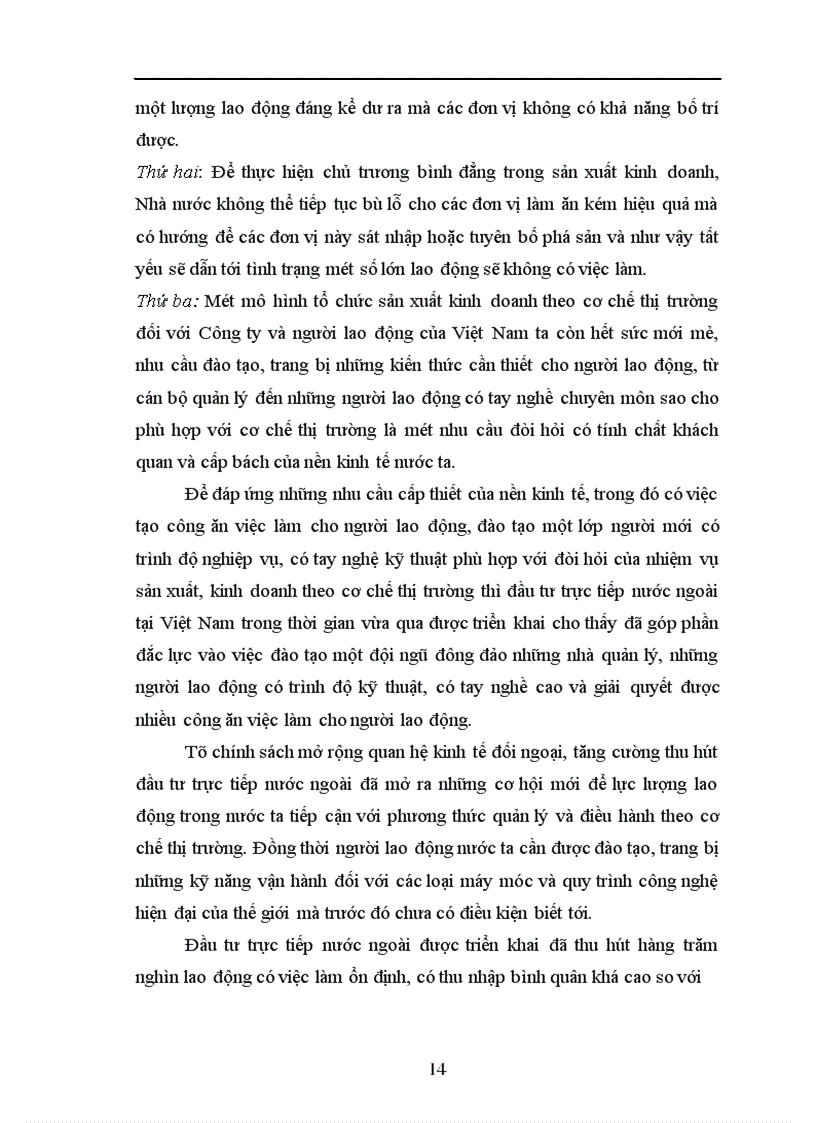 image for page Tác động của đầu tư trực tiếp nước ngoài tới hoạt động xuất nhập khẩu của Công ty kinh doanh và xuất nhập khẩu Viglacera.