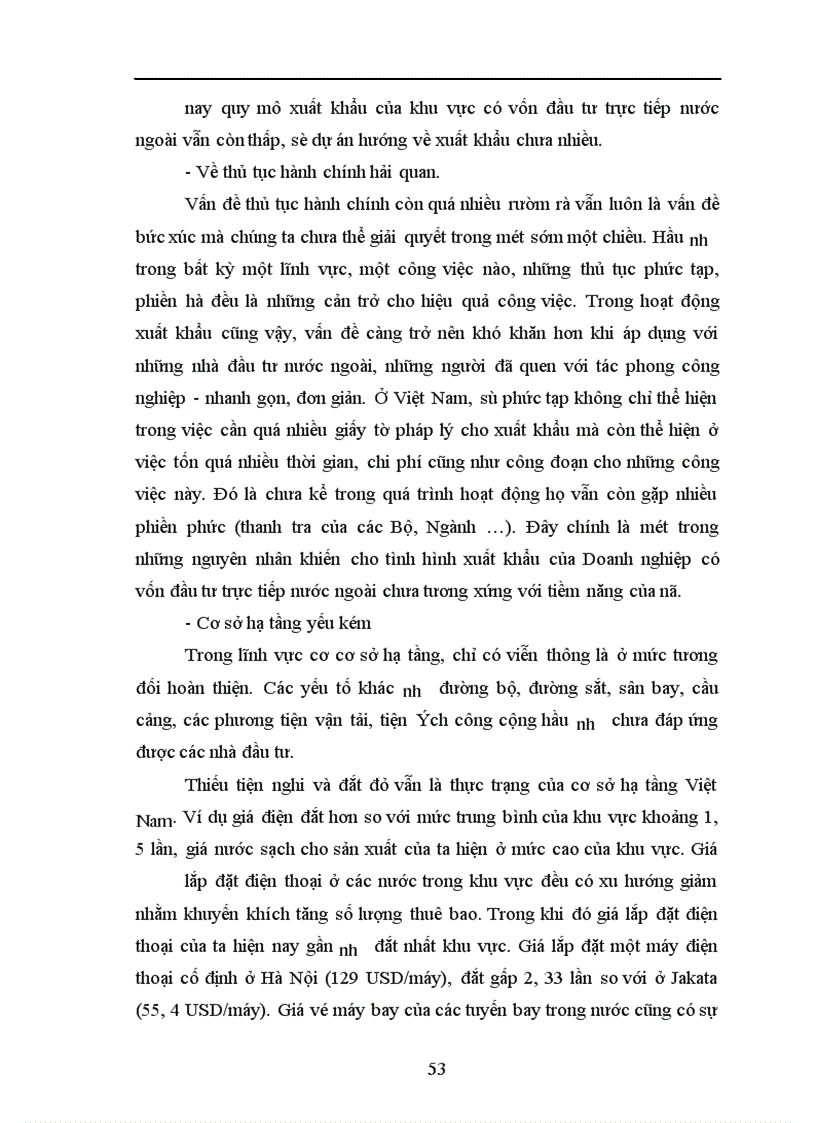 image for page Tác động của đầu tư trực tiếp nước ngoài tới hoạt động xuất nhập khẩu của Công ty kinh doanh và xuất nhập khẩu Viglacera.