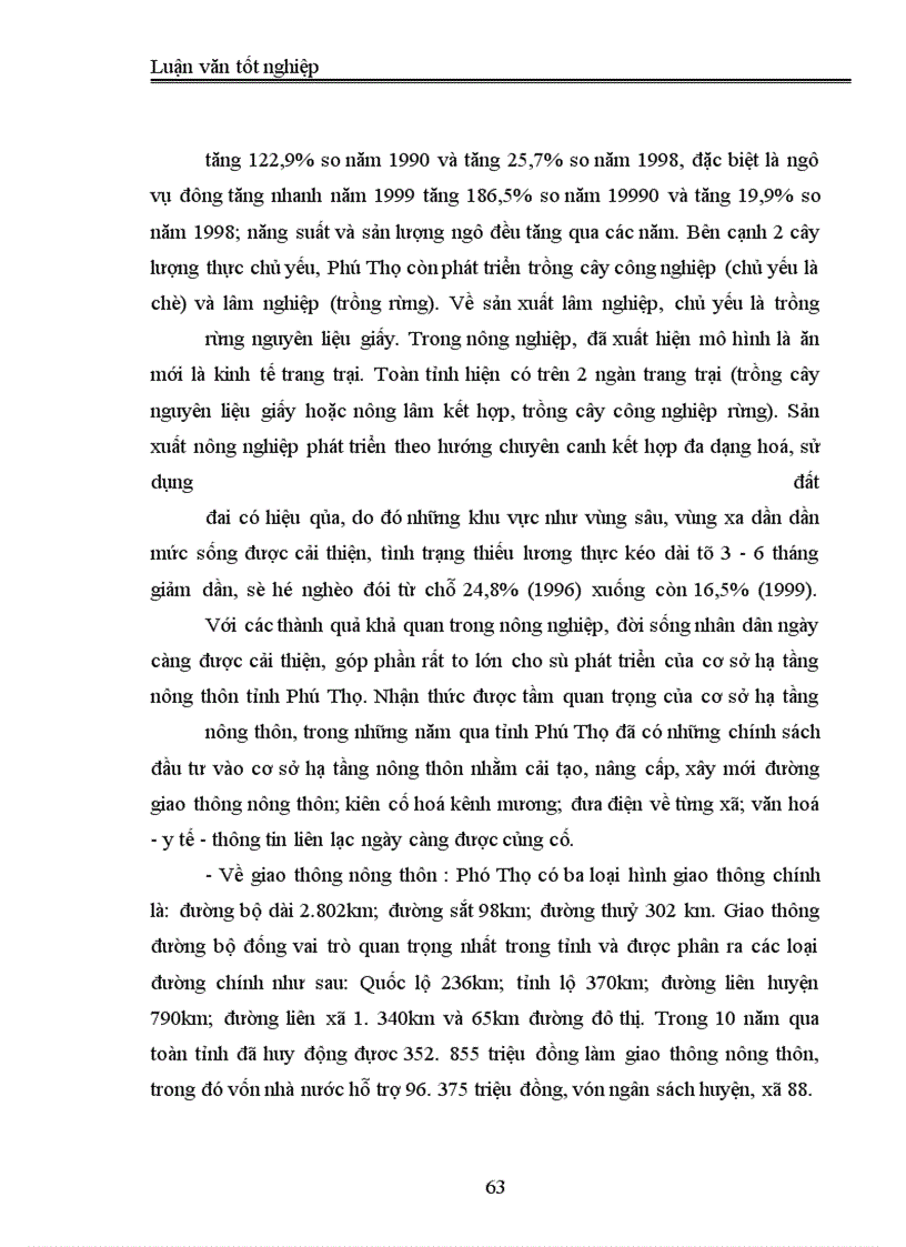 image for page Đầu tư phát triển cơ sở hạ tầng nông thôn tỉnh Phú Thọ thực trạng và giải pháp