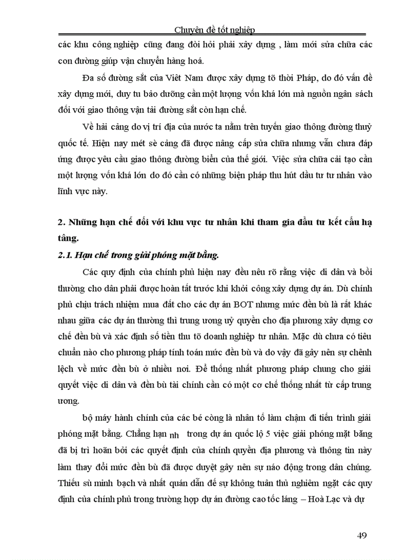 image for page Một số giải pháp khuyến khích tư nhân đầu tư trong lĩnh vực kết cấu hạ tầng kĩ thuật ở nước ta
