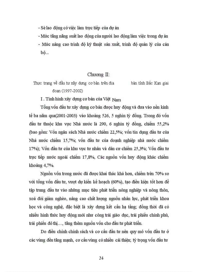 image for page Thực trạng và giải pháp nâng cao hiệu quả đầu tư xây dựng cơ bản tại tỉnh Bắc Kạn trong thời gian tới