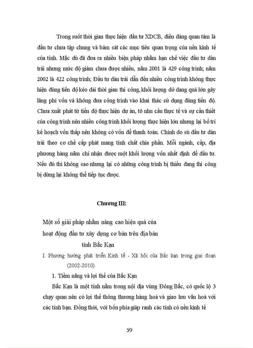 image for page Thực trạng và giải pháp nâng cao hiệu quả đầu tư xây dựng cơ bản tại tỉnh Bắc Kạn trong thời gian tới