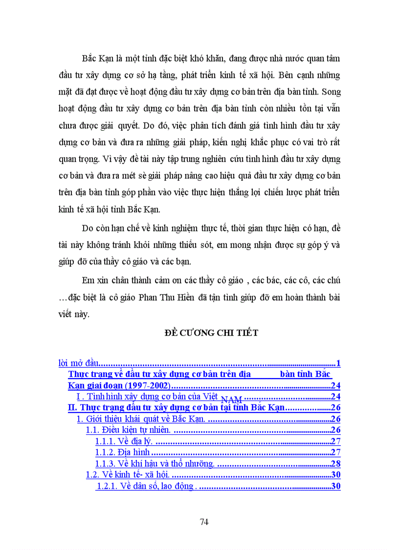 image for page Thực trạng và giải pháp nâng cao hiệu quả đầu tư xây dựng cơ bản tại tỉnh Bắc Kạn trong thời gian tới
