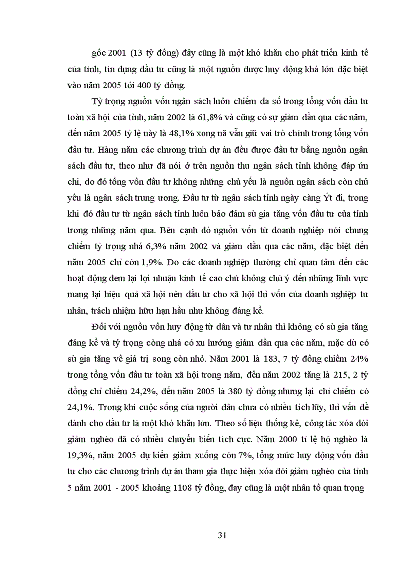 image for page Một số giải pháp nhằm bảo đảm vốn đầu tư cho phát triển kinh tế - xã hội trên địa bàn tỉnh Yên Bái thời kỳ 2006-2010