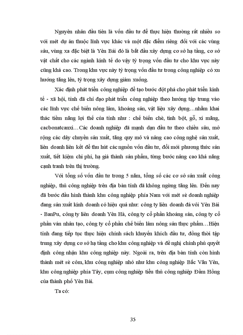 image for page Một số giải pháp nhằm bảo đảm vốn đầu tư cho phát triển kinh tế - xã hội trên địa bàn tỉnh Yên Bái thời kỳ 2006-2010