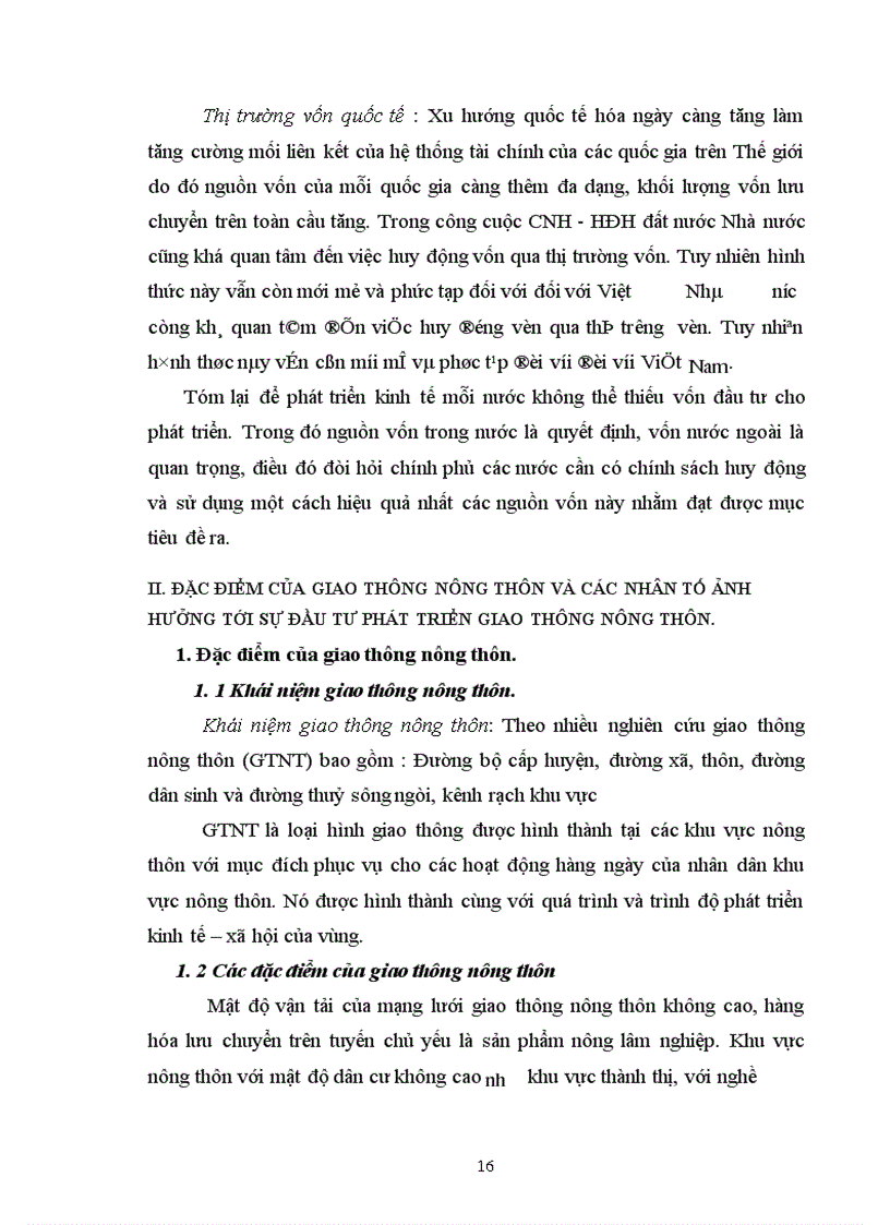 image for page Một số giải pháp thu hút vốn đầu tư phát triển giao thông nông thôn ở miền núi phía Bắc trong thời kỳ CNH-HĐH nông nghiệp nông thôn