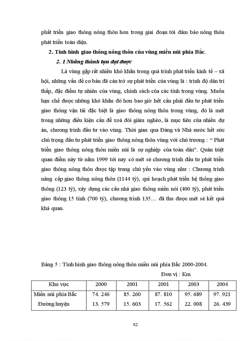 image for page Một số giải pháp thu hút vốn đầu tư phát triển giao thông nông thôn ở miền núi phía Bắc trong thời kỳ CNH-HĐH nông nghiệp nông thôn