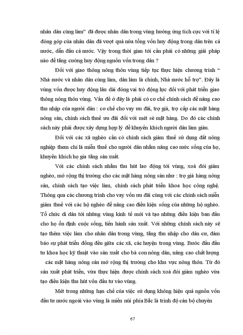 image for page Một số giải pháp thu hút vốn đầu tư phát triển giao thông nông thôn ở miền núi phía Bắc trong thời kỳ CNH-HĐH nông nghiệp nông thôn
