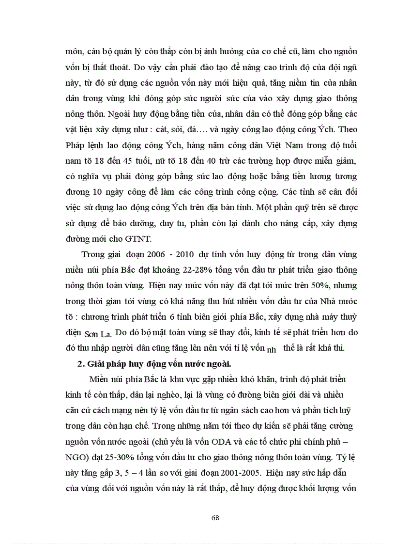 image for page Một số giải pháp thu hút vốn đầu tư phát triển giao thông nông thôn ở miền núi phía Bắc trong thời kỳ CNH-HĐH nông nghiệp nông thôn