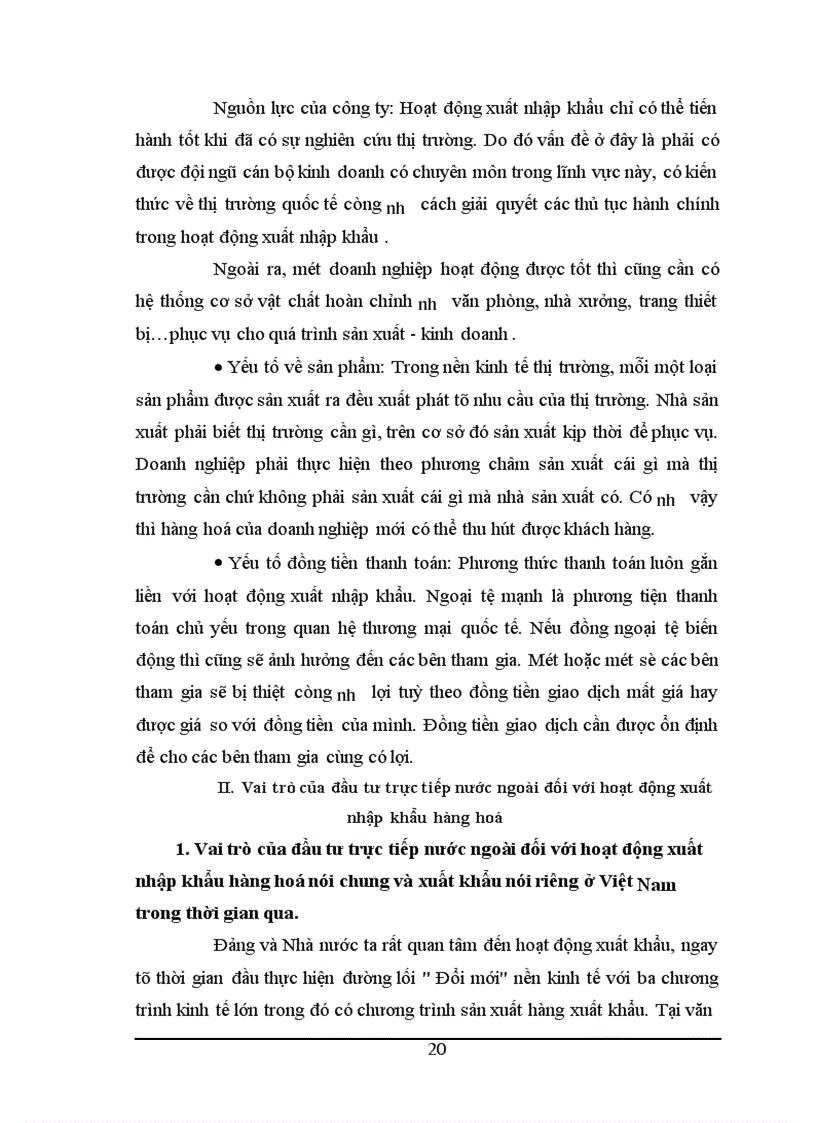 image for page Thực trạng hoạt động xuất nhập khẩu của các doanh nghiệp có vốn đầu tư trực tiếp nước ngoài tại Việt Nam trong thời gian vừa qua