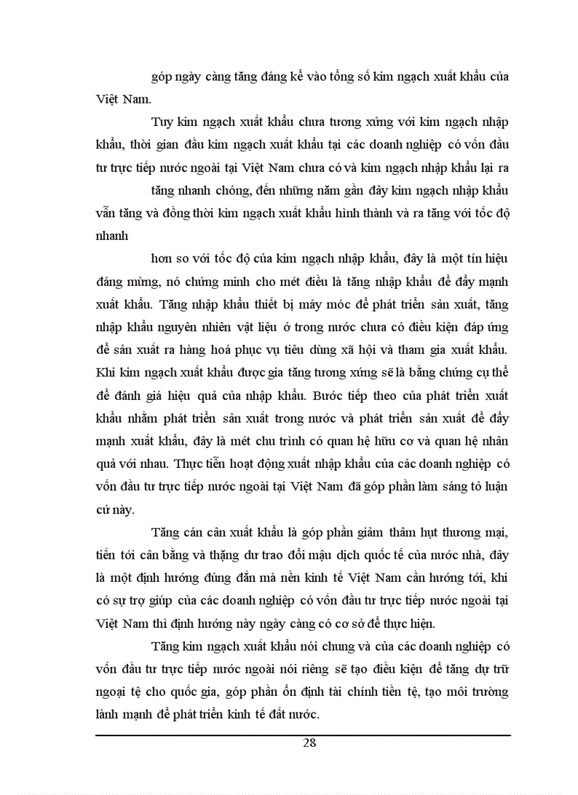 image for page Thực trạng hoạt động xuất nhập khẩu của các doanh nghiệp có vốn đầu tư trực tiếp nước ngoài tại Việt Nam trong thời gian vừa qua