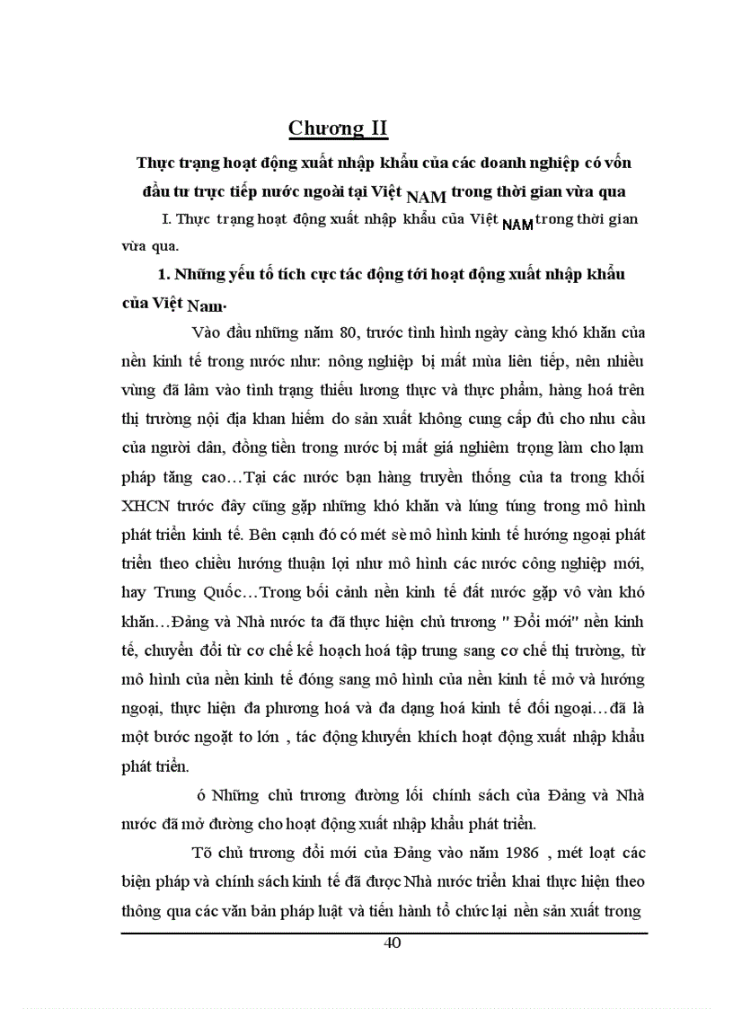 image for page Thực trạng hoạt động xuất nhập khẩu của các doanh nghiệp có vốn đầu tư trực tiếp nước ngoài tại Việt Nam trong thời gian vừa qua