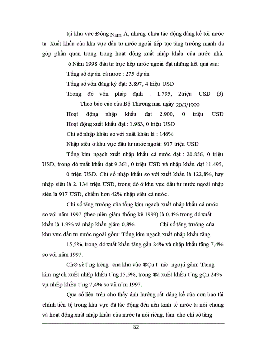 image for page Thực trạng hoạt động xuất nhập khẩu của các doanh nghiệp có vốn đầu tư trực tiếp nước ngoài tại Việt Nam trong thời gian vừa qua